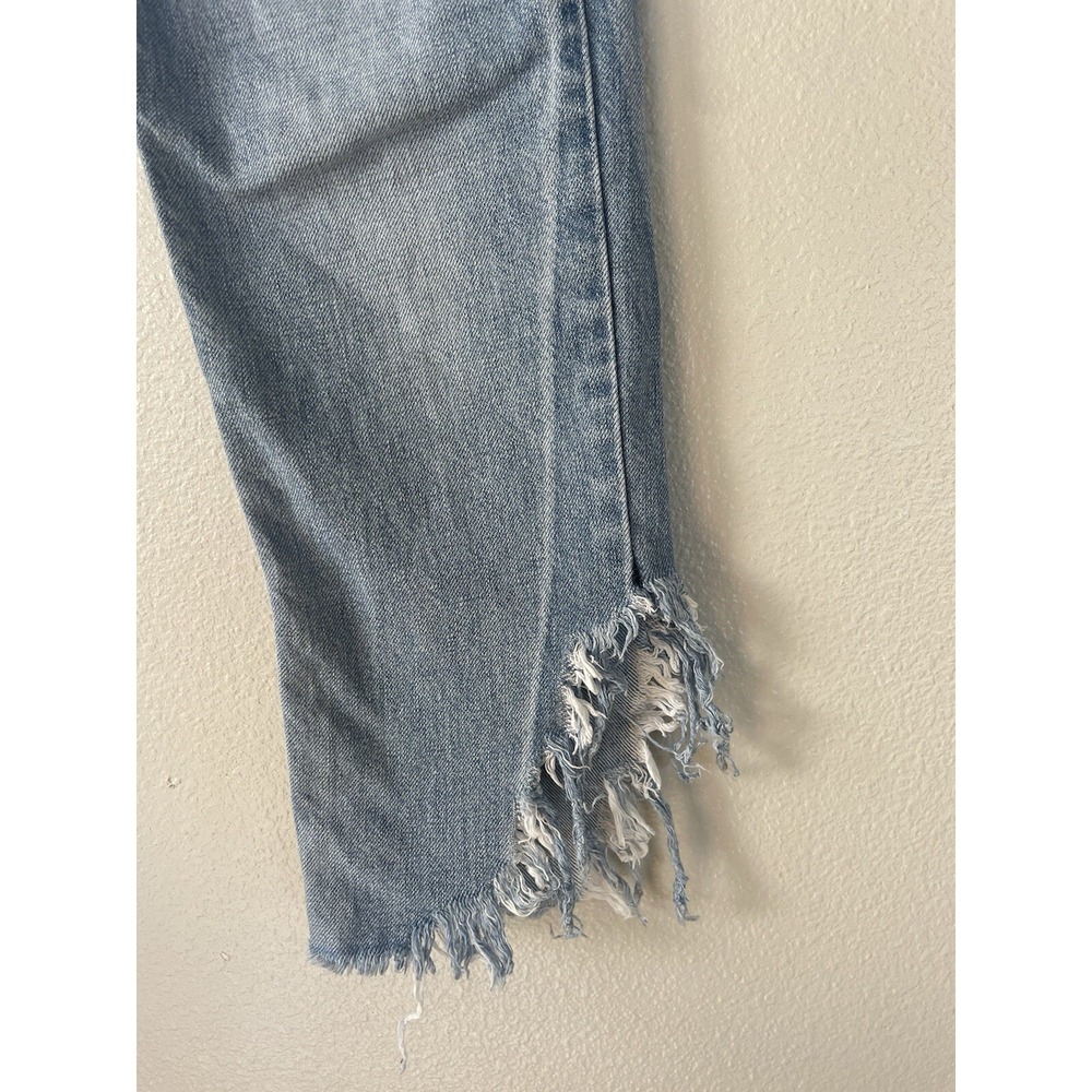 Comune Aberdeen Thrift Straight Fit Jeans‎ Women's Size 27 Button Fly Distressed - Picture 4 of 15